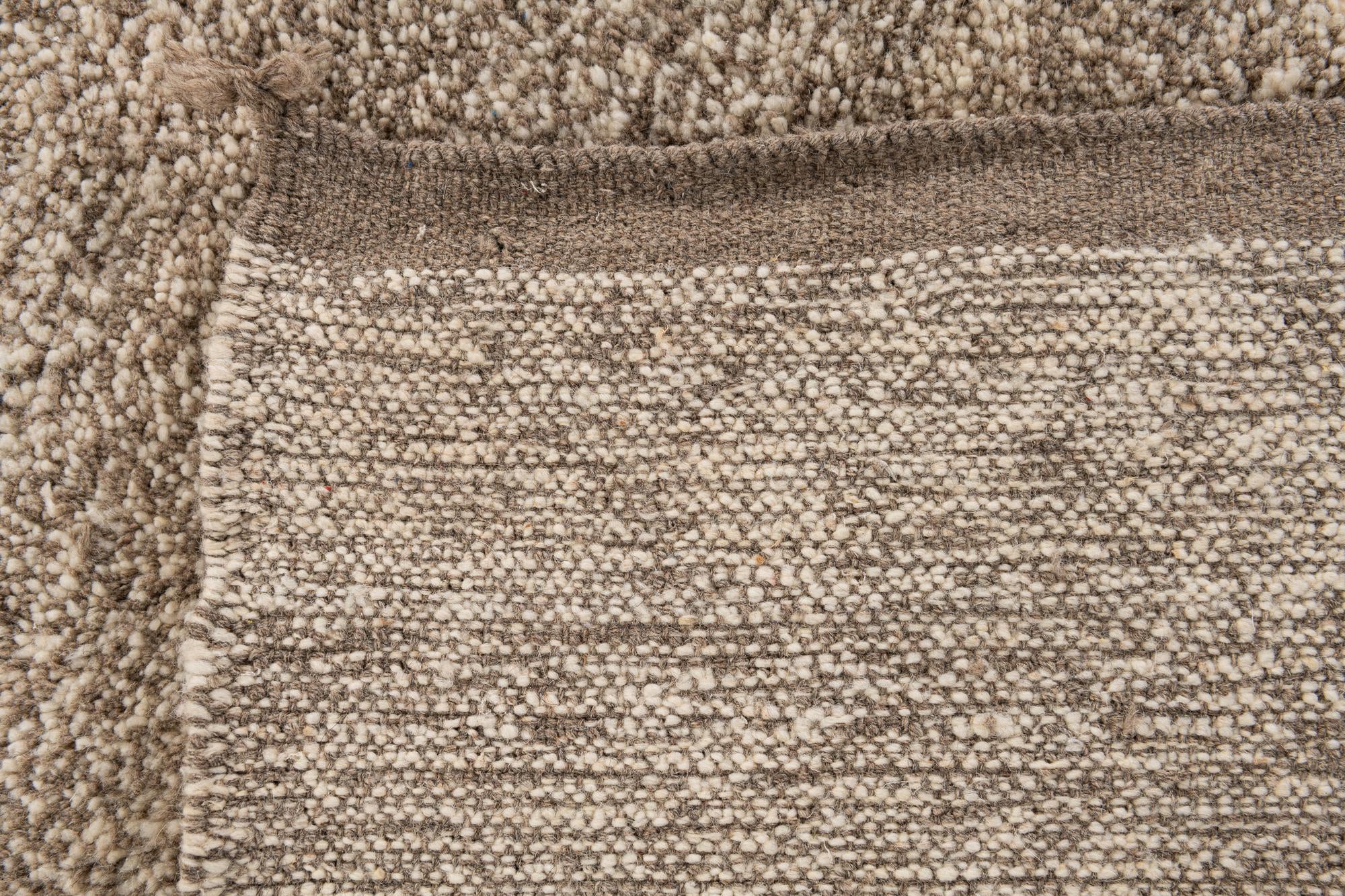 5' 3 x 8' 7 Hand Knotted Moroccan Wool Rug