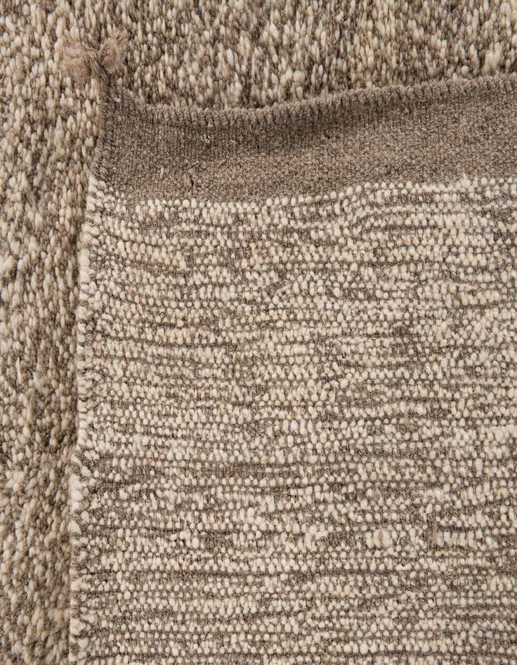 Detail image of 5' 3 x 8' 7  Hand Knotted Moroccan Wool Rug