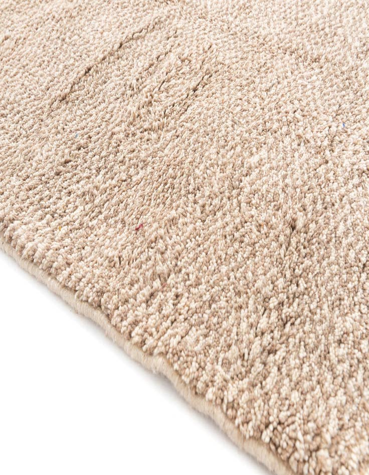 Detail image of 5' x 7'  Hand Knotted Moroccan Wool Rug