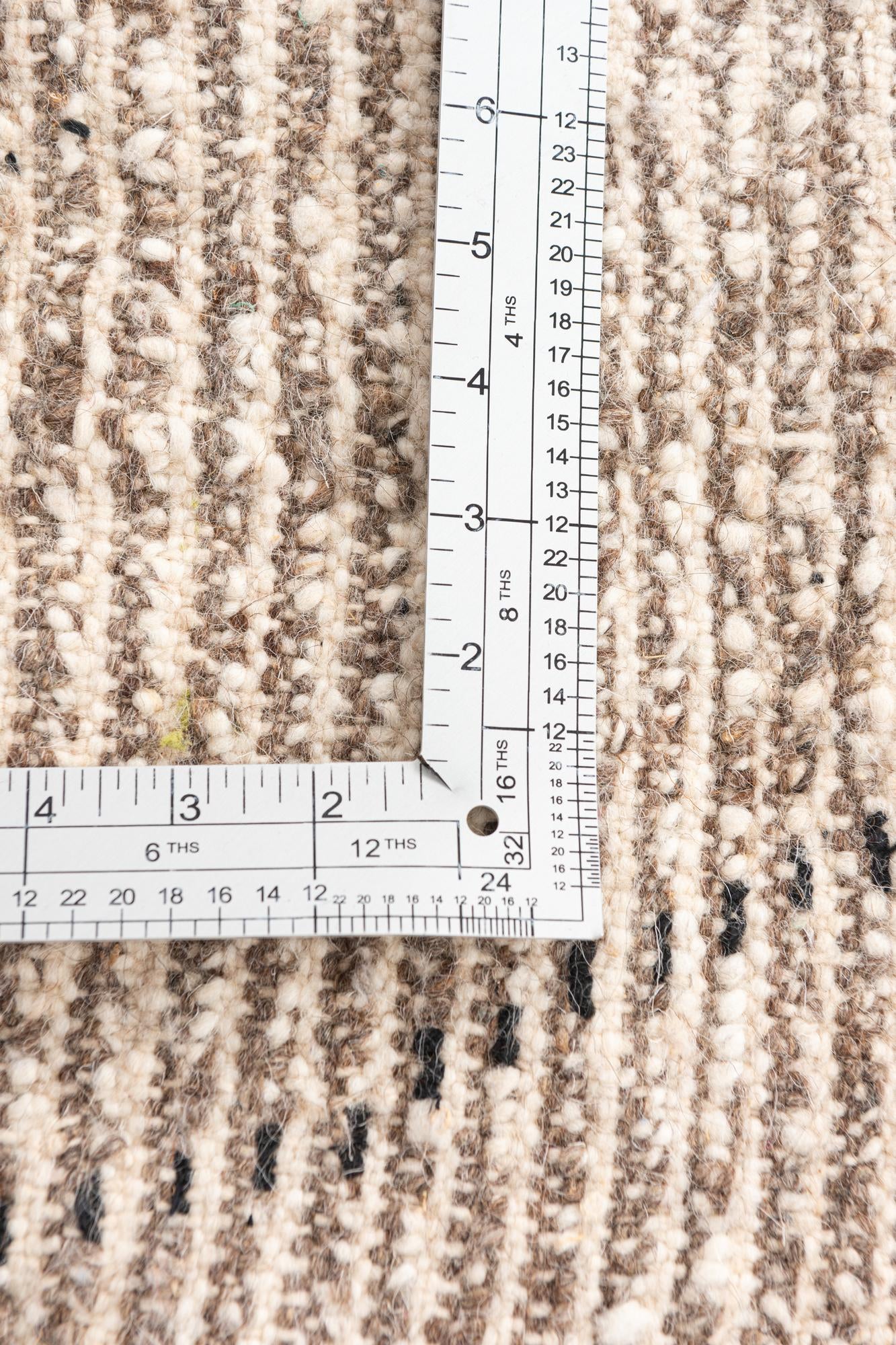 5' 3 x 8' 6 Hand Knotted Moroccan Wool Rug