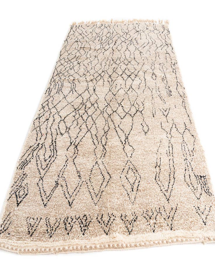 Detail image of 7' x 9' 7 Hand Knotted Moroccan Wool Rug