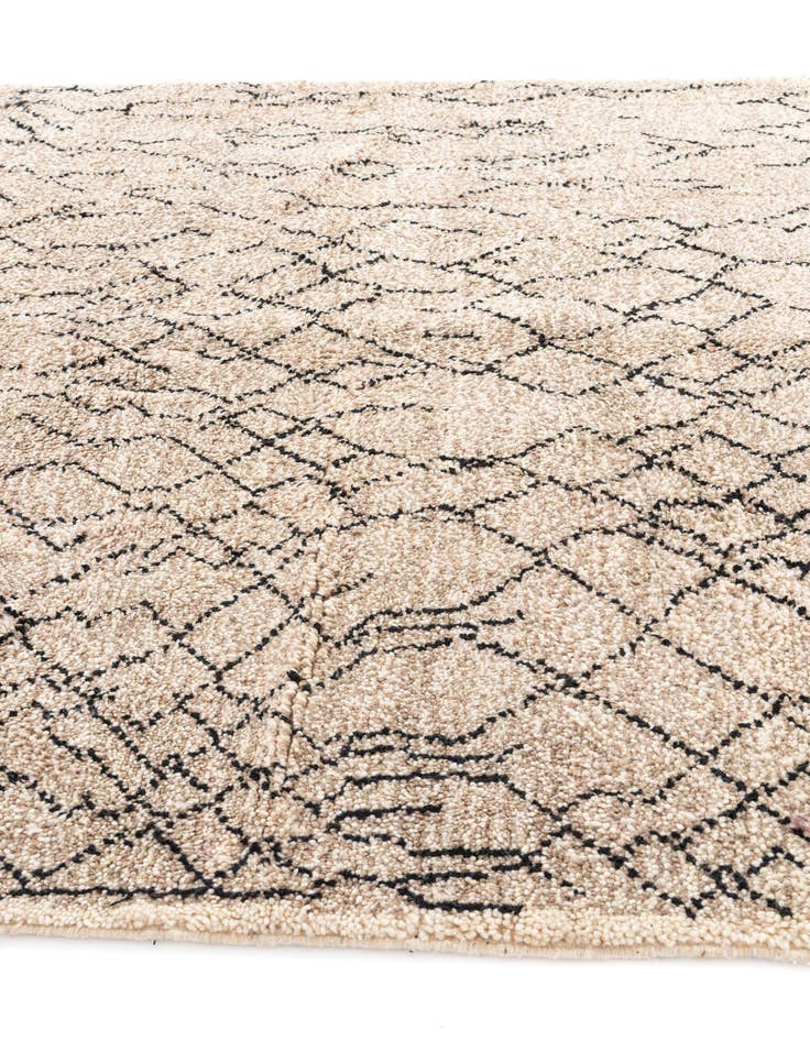 Detail image of 7' x 9' 7  Hand Knotted Moroccan Wool Rug