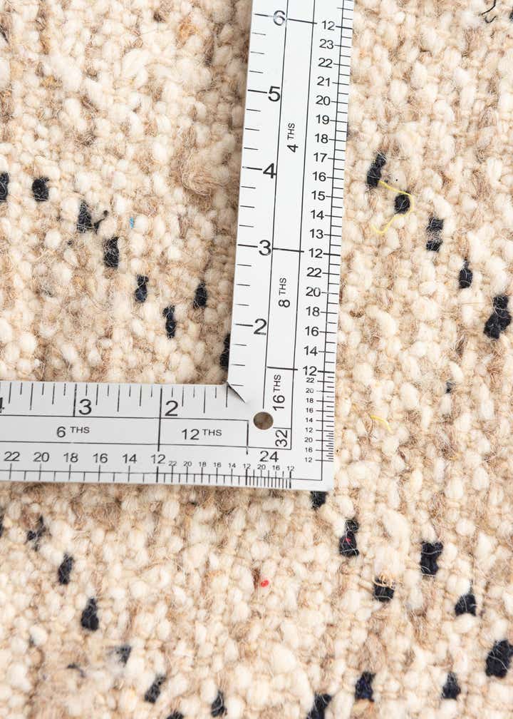 7' x 9' 7 Hand Knotted Moroccan Wool Rug