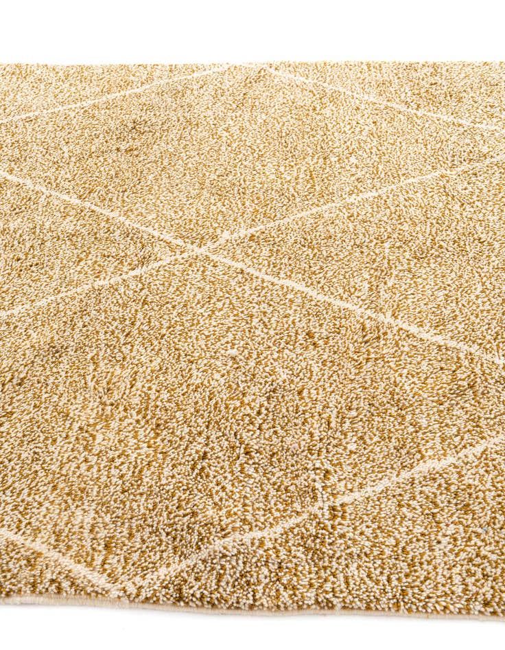 Detail image of 6' 8 x 9' 8  Hand Knotted Moroccan Wool Rug