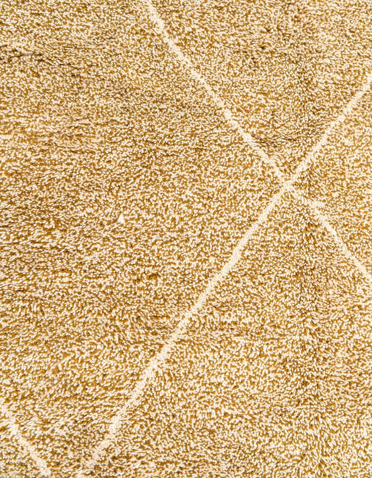 Detail image of 6' 8 x 9' 8  Hand Knotted Moroccan Wool Rug