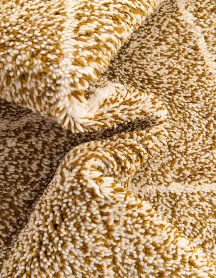 Detail image of 6' 8 x 9' 8  Hand Knotted Moroccan Wool Rug