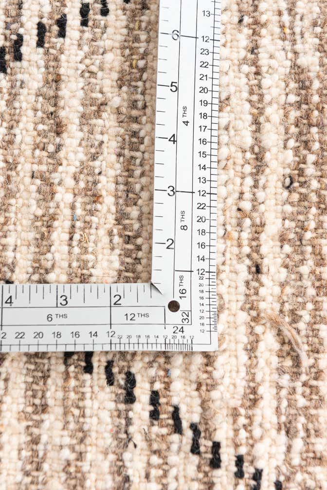 6' 8 x 9' 9 Hand Knotted Moroccan Wool Rug
