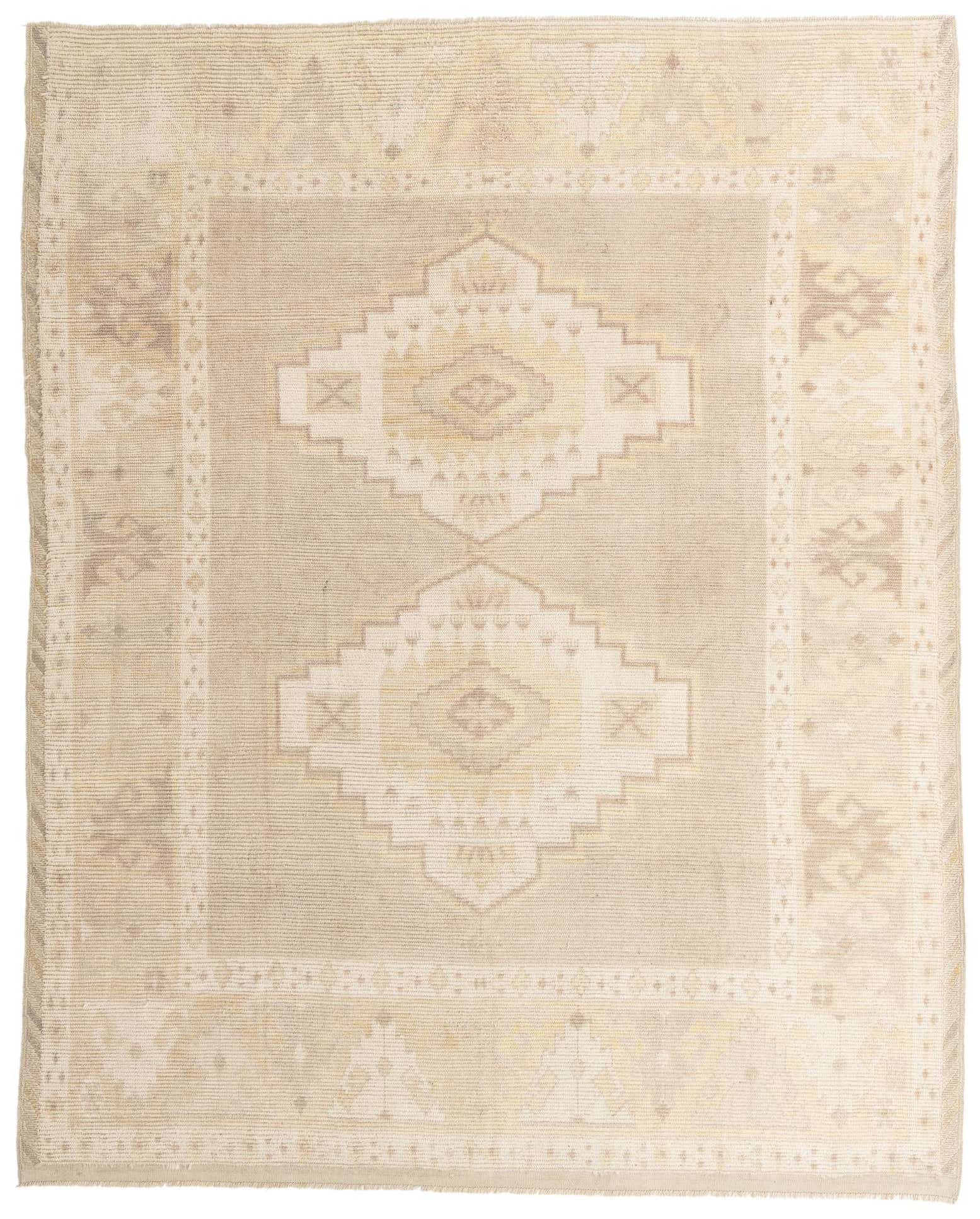 9' 9 x 11' 3 Hand Knotted Moroccan Wool Rug