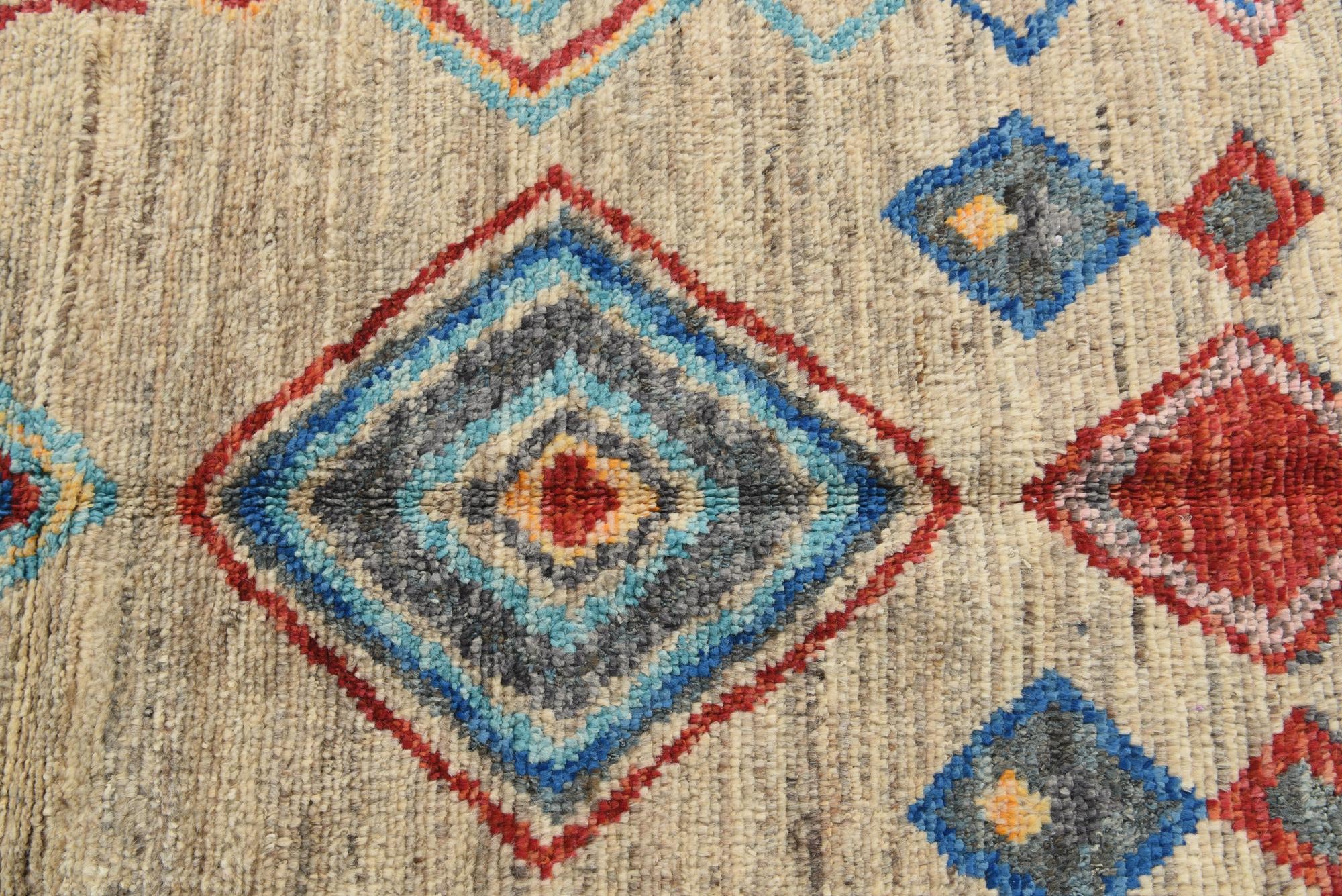 5' 3 x 7' 5 Hand Knotted Moroccan Wool Rug