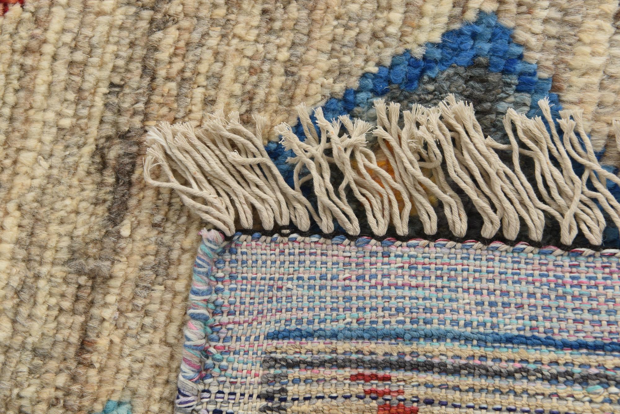 5' 3 x 7' 5 Hand Knotted Moroccan Wool Rug