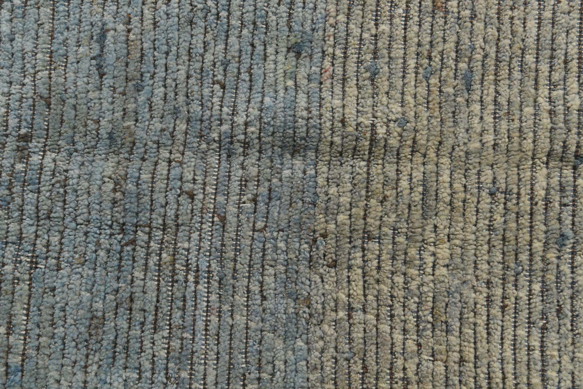 5' 3 x 8' Hand Knotted Moroccan Wool Rug