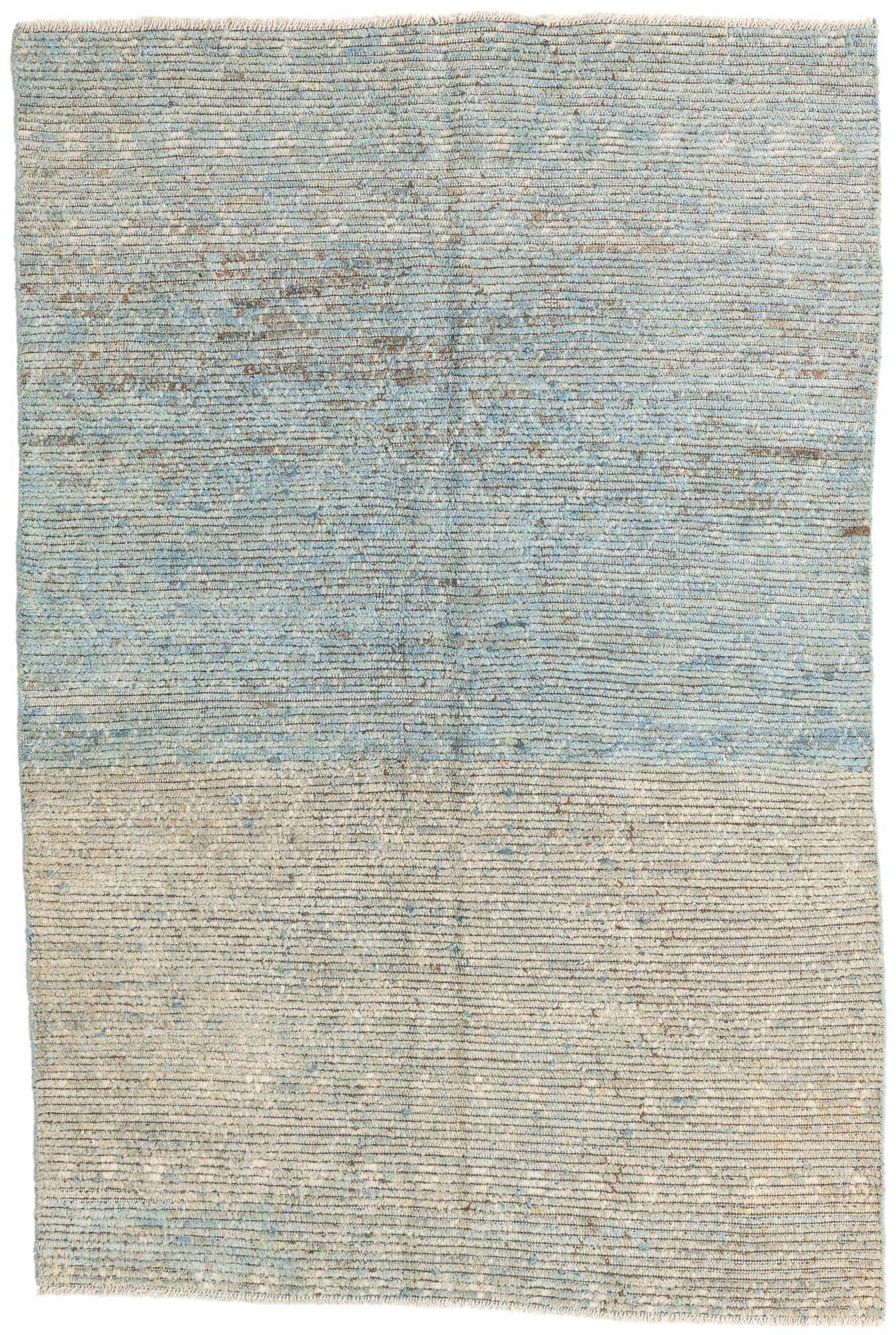 5' 3 x 8' Hand Knotted Moroccan Wool Rug
