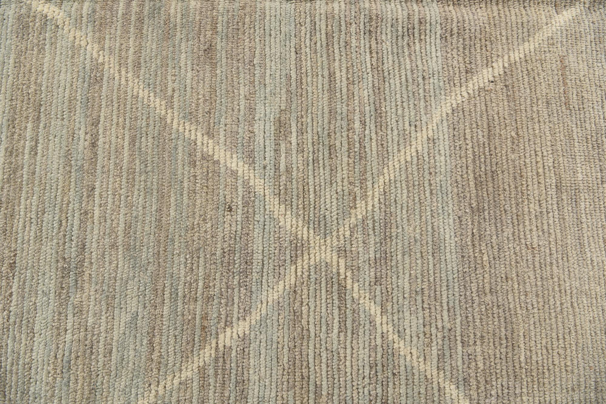 8' x 10' 1 Hand Knotted Moroccan Wool Rug