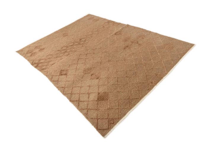 Detail image of 5' 6 x 7' 7 Hand Knotted Moroccan Wool Rug