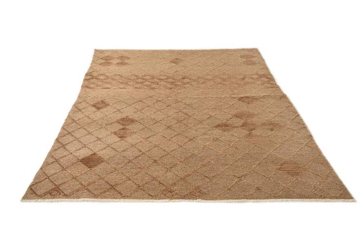 Detail image of 5' 6 x 7' 7 Hand Knotted Moroccan Wool Rug