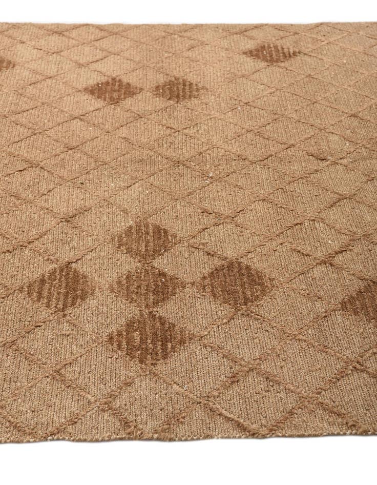 Detail image of 5' 6 x 7' 7  Hand Knotted Moroccan Wool Rug