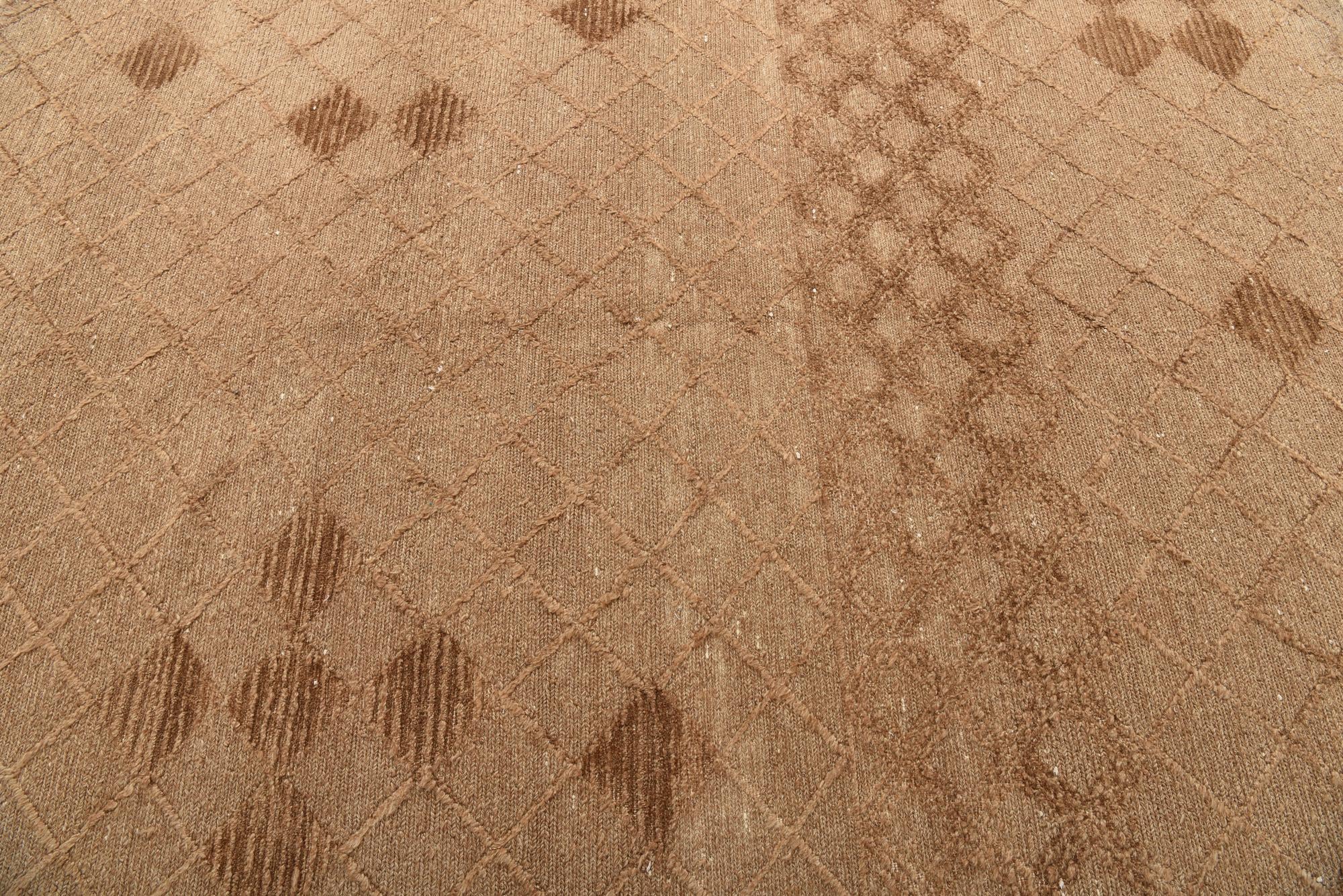5' 6 x 7' 7 Hand Knotted Moroccan Wool Rug