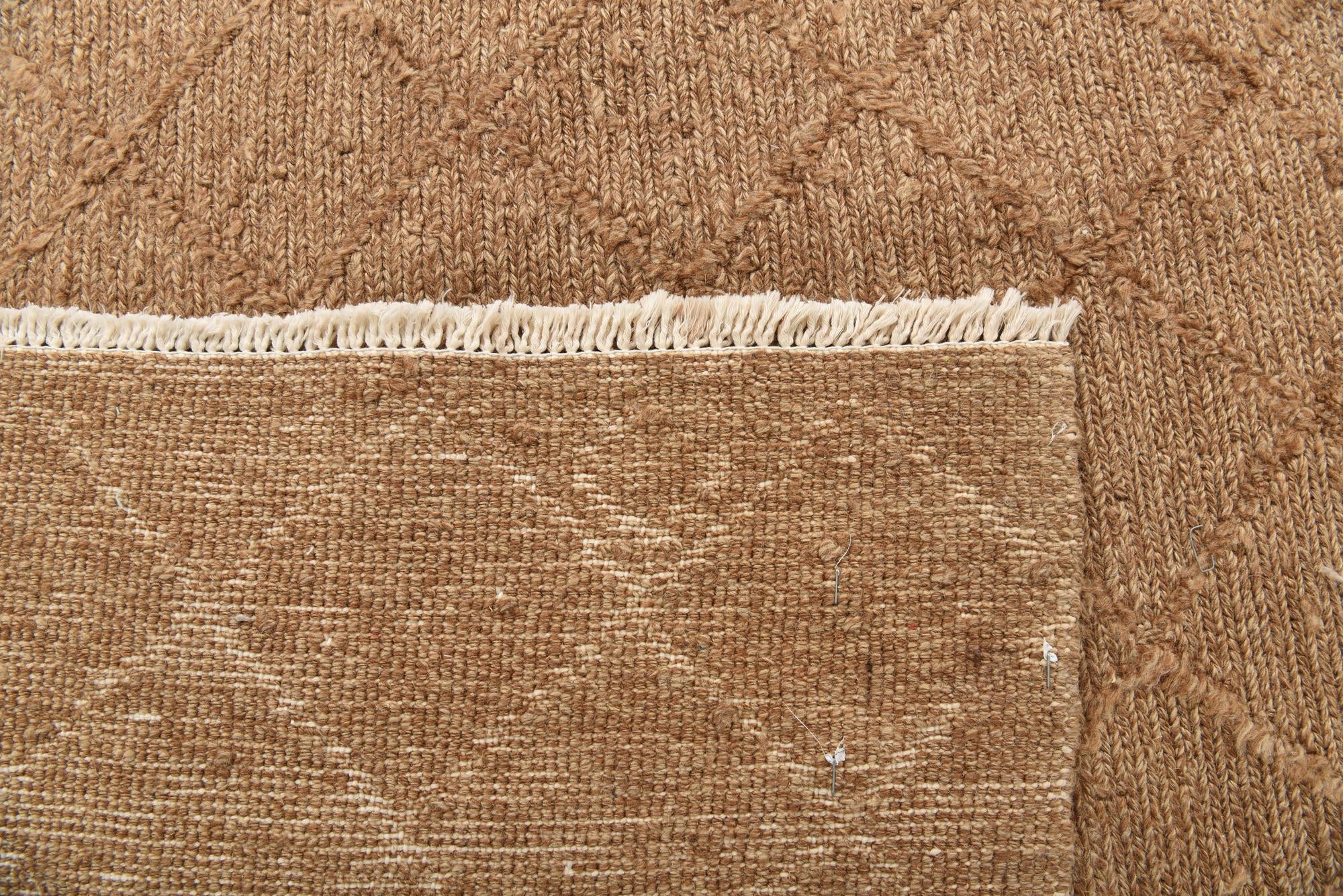 5' 6 x 7' 7 Hand Knotted Moroccan Wool Rug