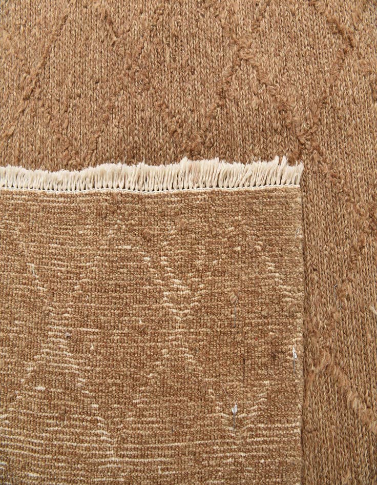 Detail image of 5' 6 x 7' 7  Hand Knotted Moroccan Wool Rug