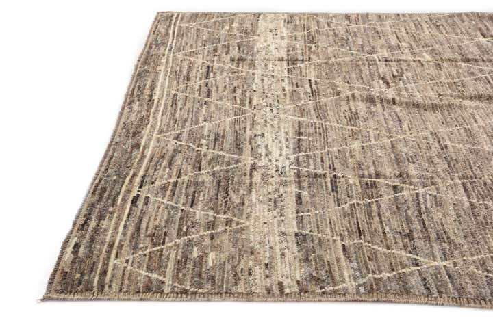 8' 6 x 10' 4 Hand Knotted Moroccan Wool Rug