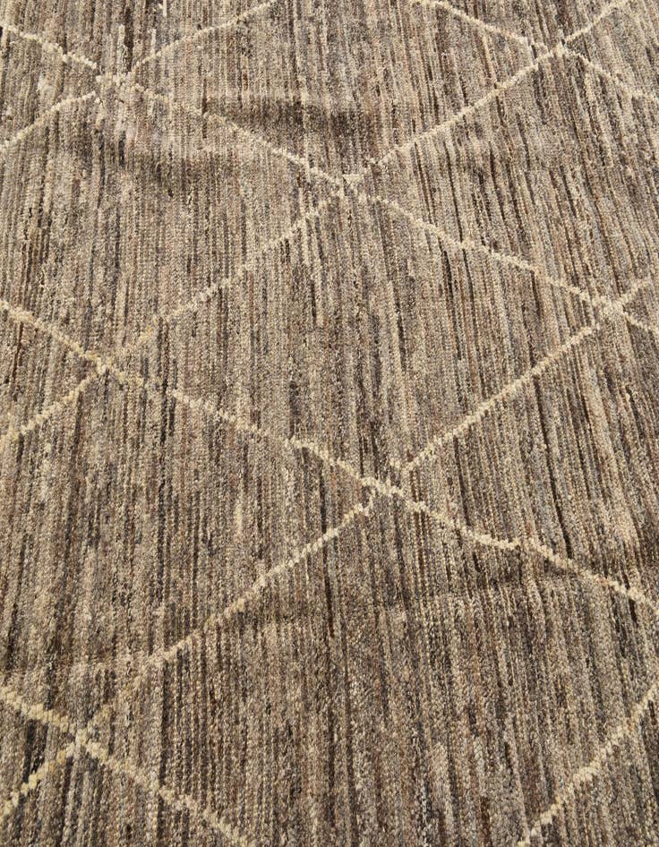 Detail image of 8' 6 x 10' 4  Hand Knotted Moroccan Wool Rug