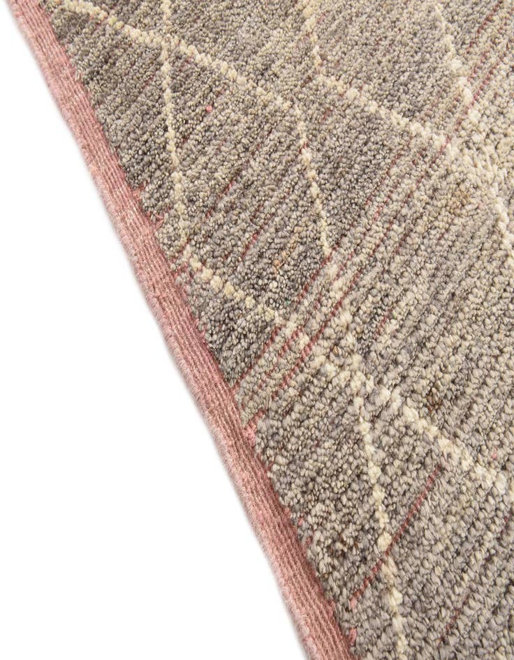 Detail image of 8' 5 x 10' 9  Hand Knotted Moroccan Wool Rug