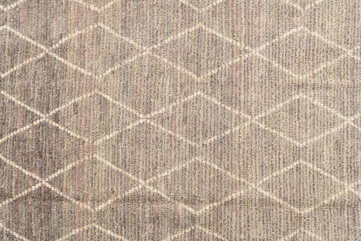 8' 5 x 10' 9 Hand Knotted Moroccan Wool Rug