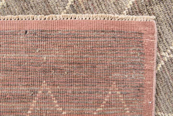 8' 5 x 10' 9 Hand Knotted Moroccan Wool Rug