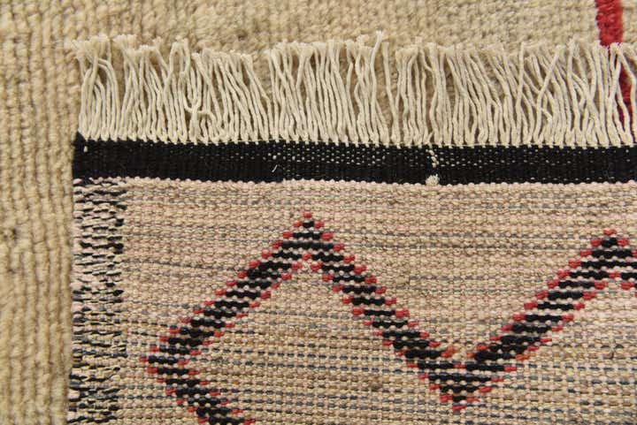 8' 10 x 12' Hand Knotted Moroccan Wool Rug