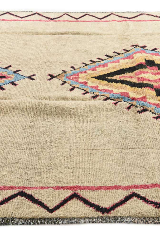 8' 10 x 12' Hand Knotted Moroccan Wool Rug