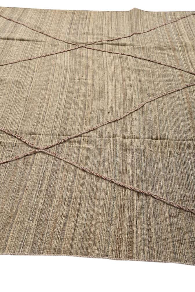 8' 6 x 11' 5 Hand Knotted Moroccan Wool Rug