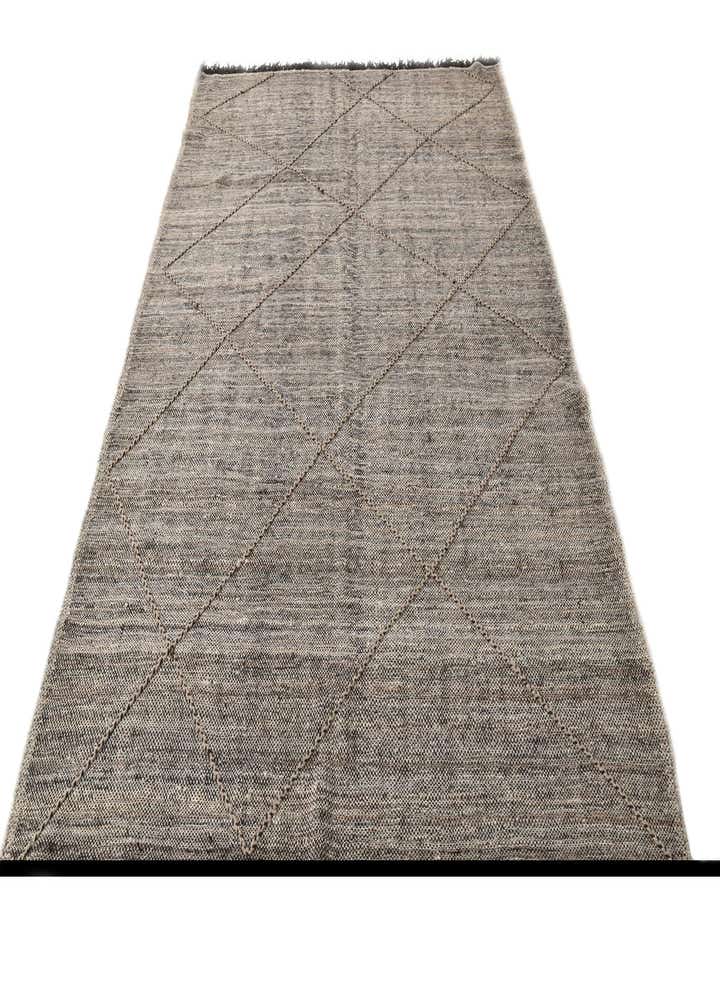 6' 8 x 9' 5 Hand Knotted Moroccan Wool Rug