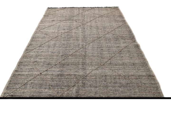 6' 8 x 9' 5 Hand Knotted Moroccan Wool Rug