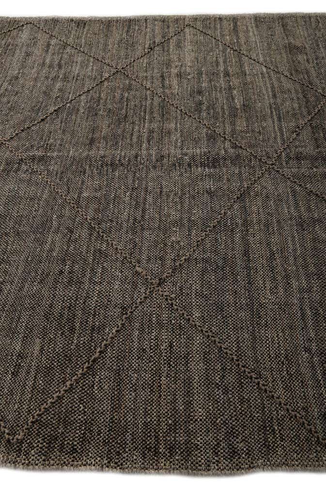 6' 8 x 9' 5 Hand Knotted Moroccan Wool Rug