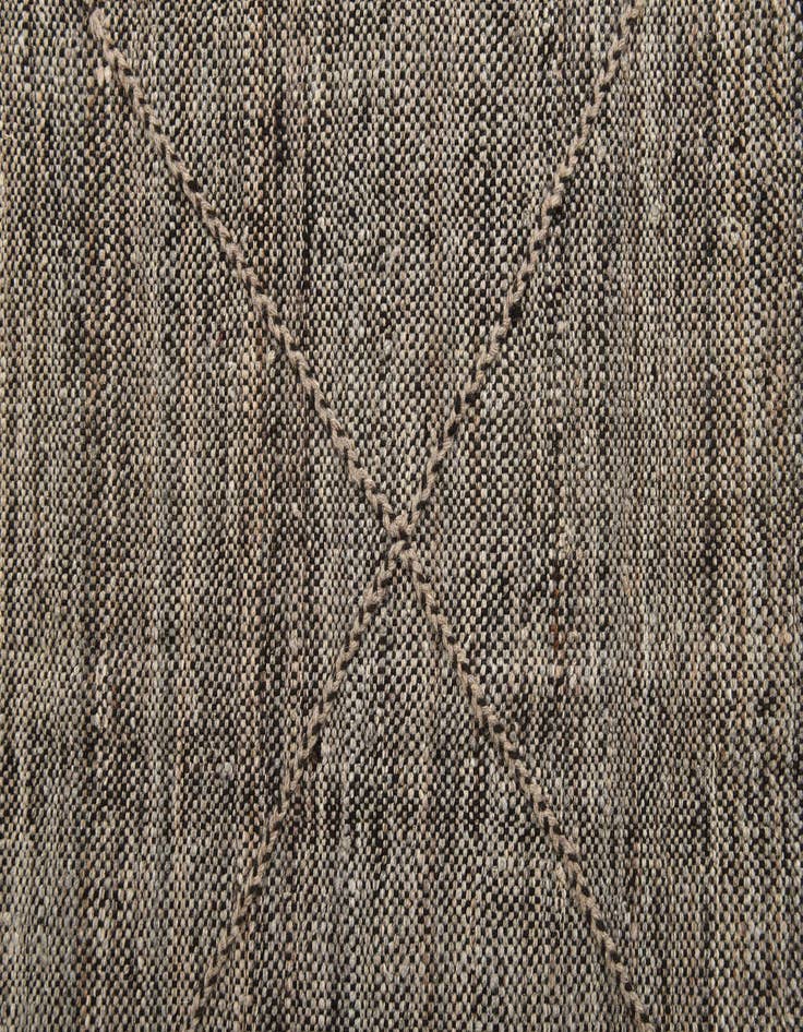 Detail image of 6' 8 x 9' 5  Hand Knotted Moroccan Wool Rug