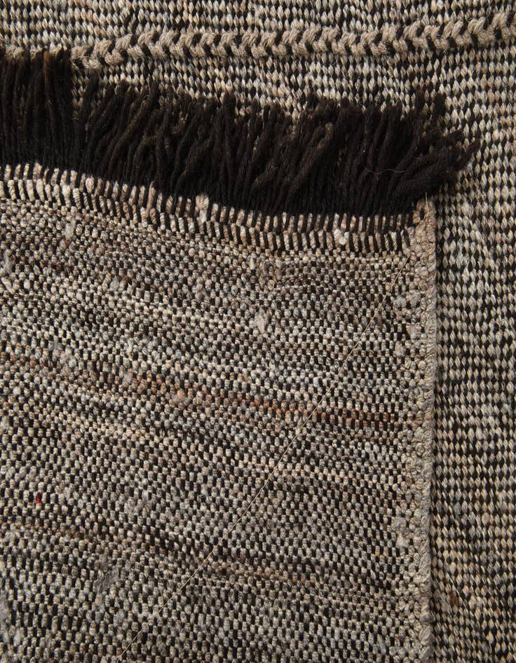 Detail image of 6' 8 x 9' 5  Hand Knotted Moroccan Wool Rug