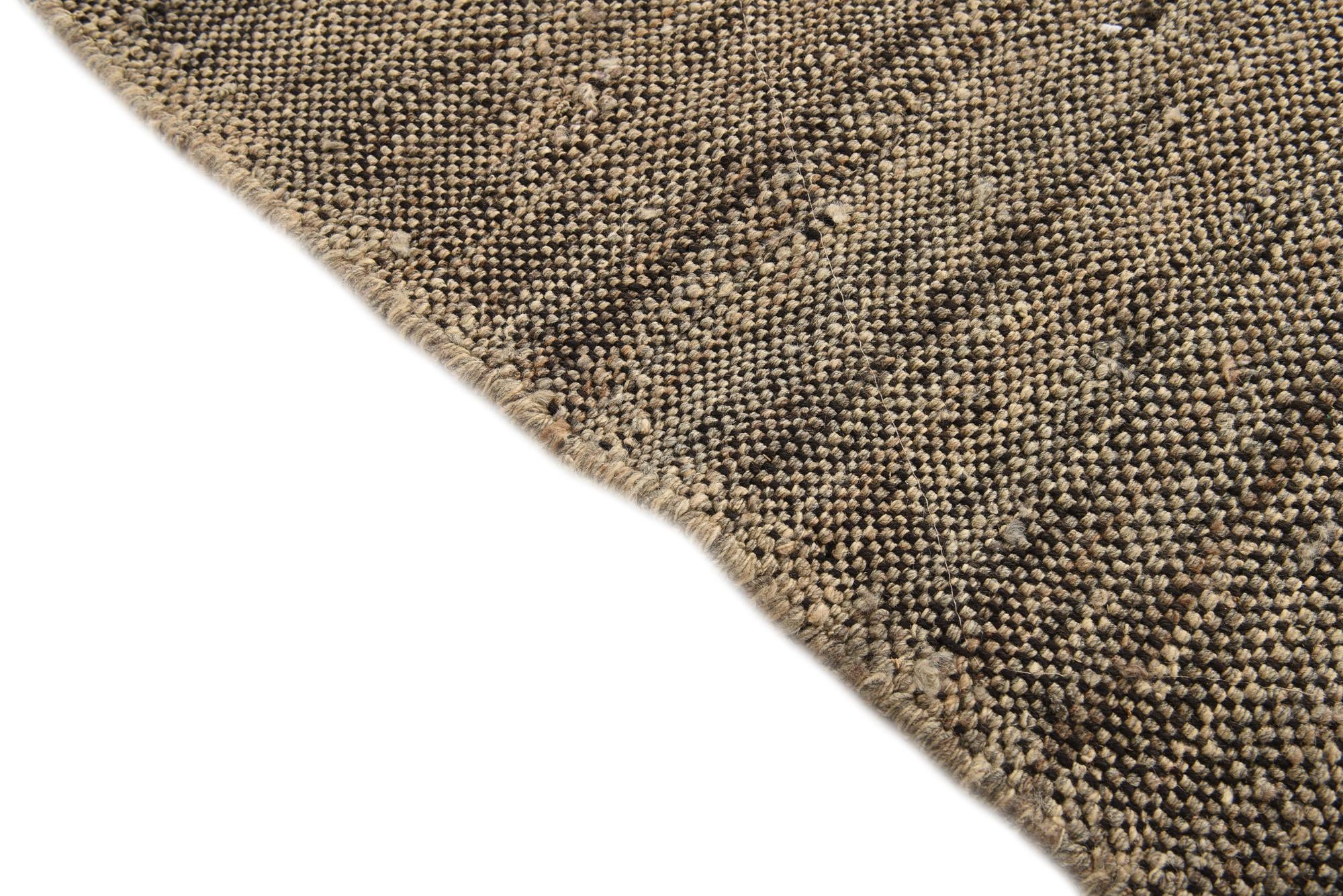 7' x 9' 6 Hand Knotted Moroccan Wool Rug