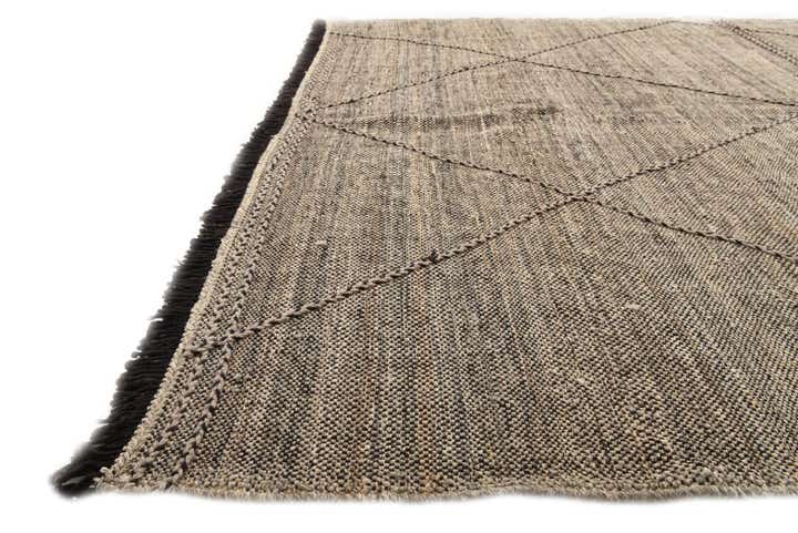 7' 2 x 9' 6 Hand Knotted Moroccan Wool Rug