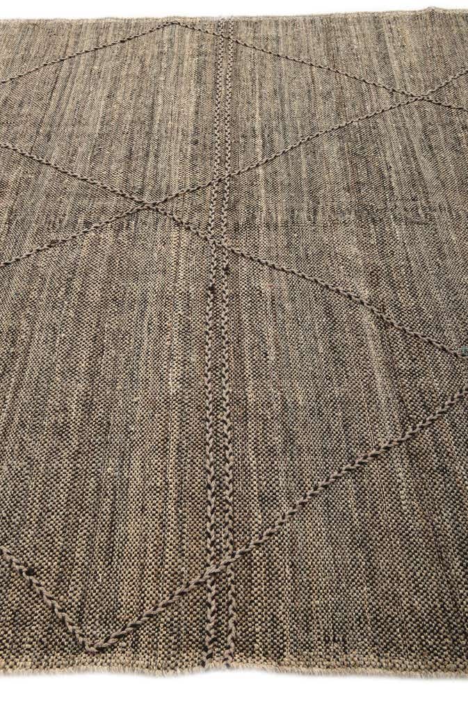 7' 2 x 9' 6 Hand Knotted Moroccan Wool Rug