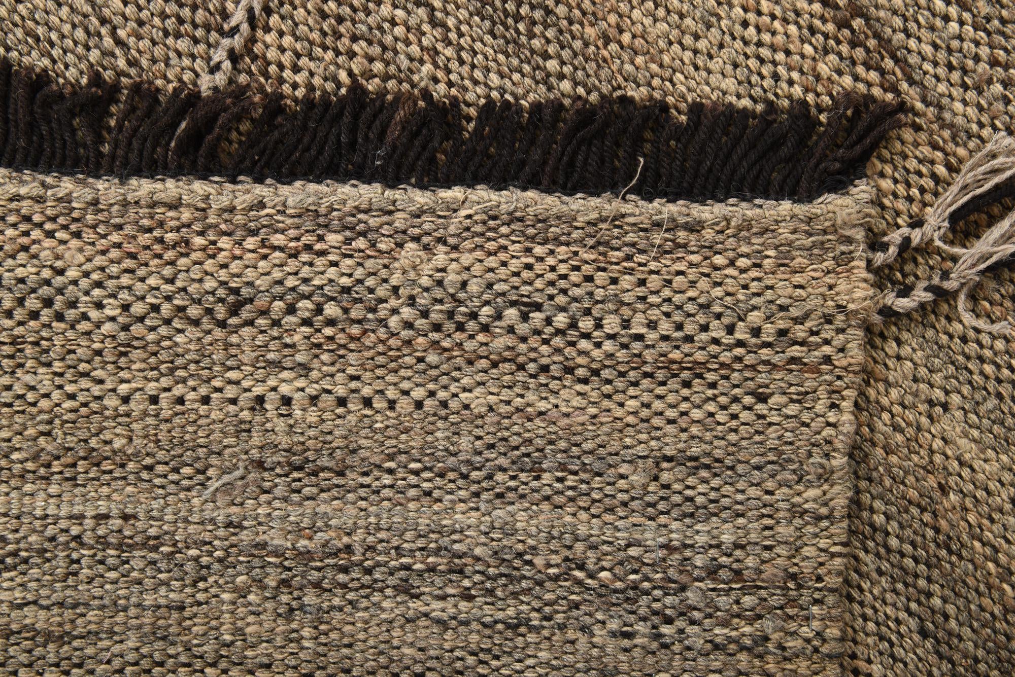 5' 7 x 7' 9 Hand Knotted Moroccan Wool Rug