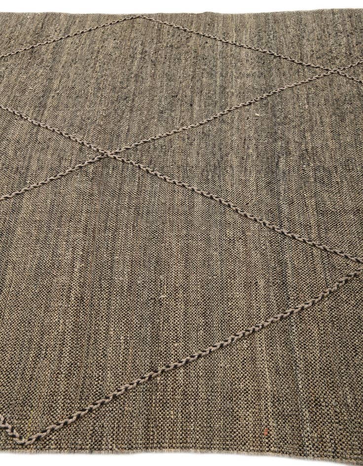 Detail image of 5' 10 x 7' 10  Hand Knotted Moroccan Wool Rug