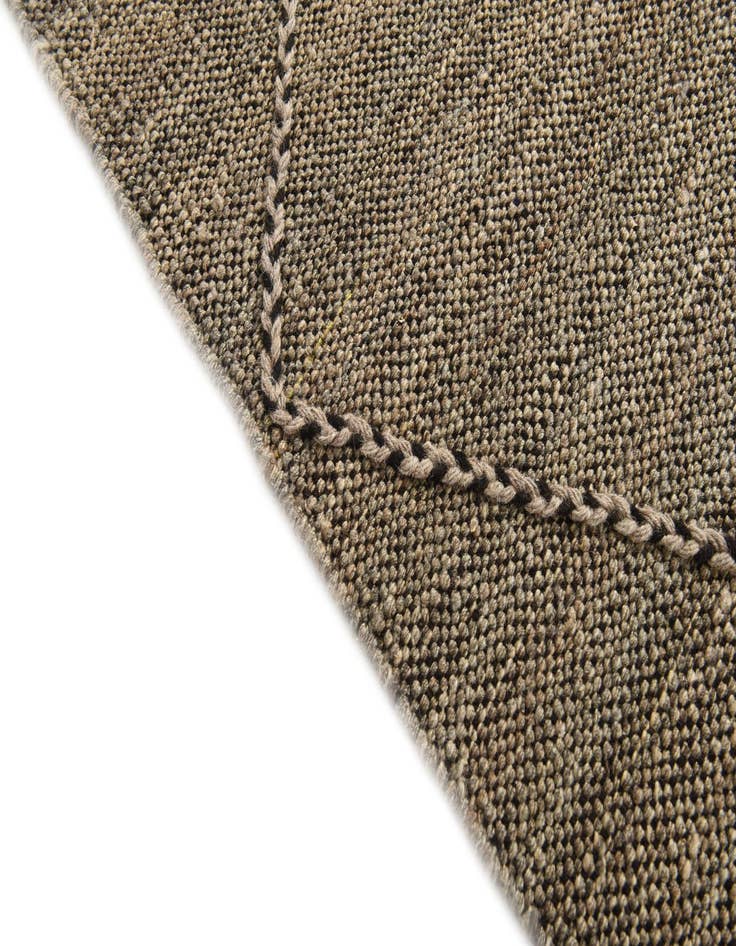 Detail image of 5' 10 x 7' 10  Hand Knotted Moroccan Wool Rug