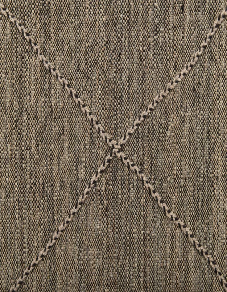 Detail image of 5' 10 x 7' 10  Hand Knotted Moroccan Wool Rug