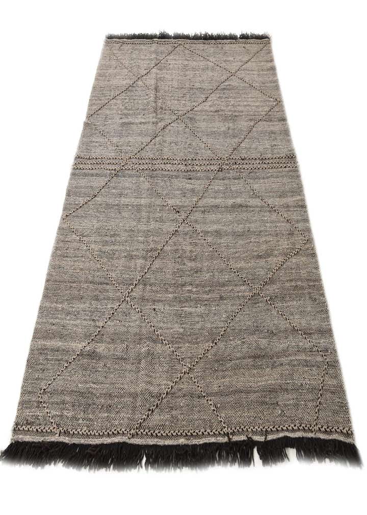 5' 9 x 7' 6 Hand Knotted Moroccan Wool Rug