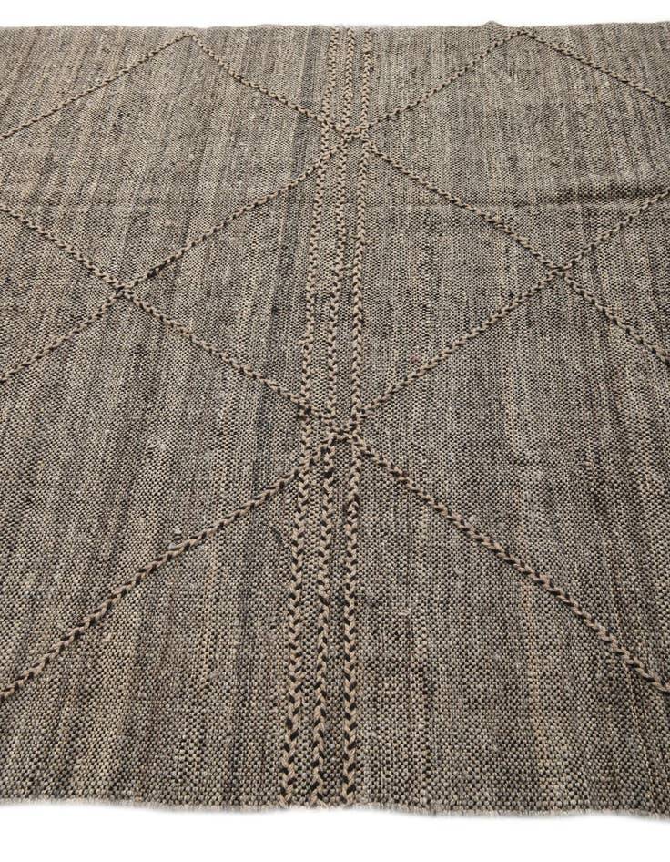 Detail image of 5' 9 x 7' 6  Hand Knotted Moroccan Wool Rug