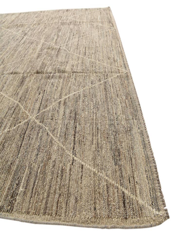 Detail image of 8' 9 x 10' 10  Hand Knotted Moroccan Wool Rug