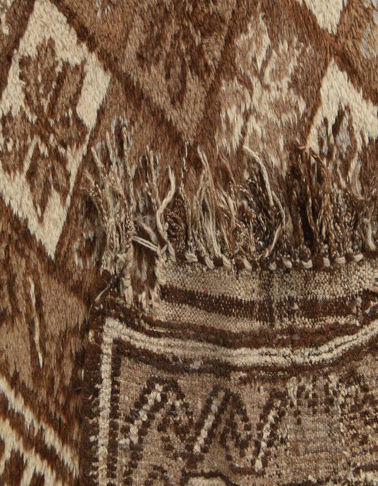 Detail image of 5' 4 x 7' 3  Hand Knotted Moroccan Wool Rug