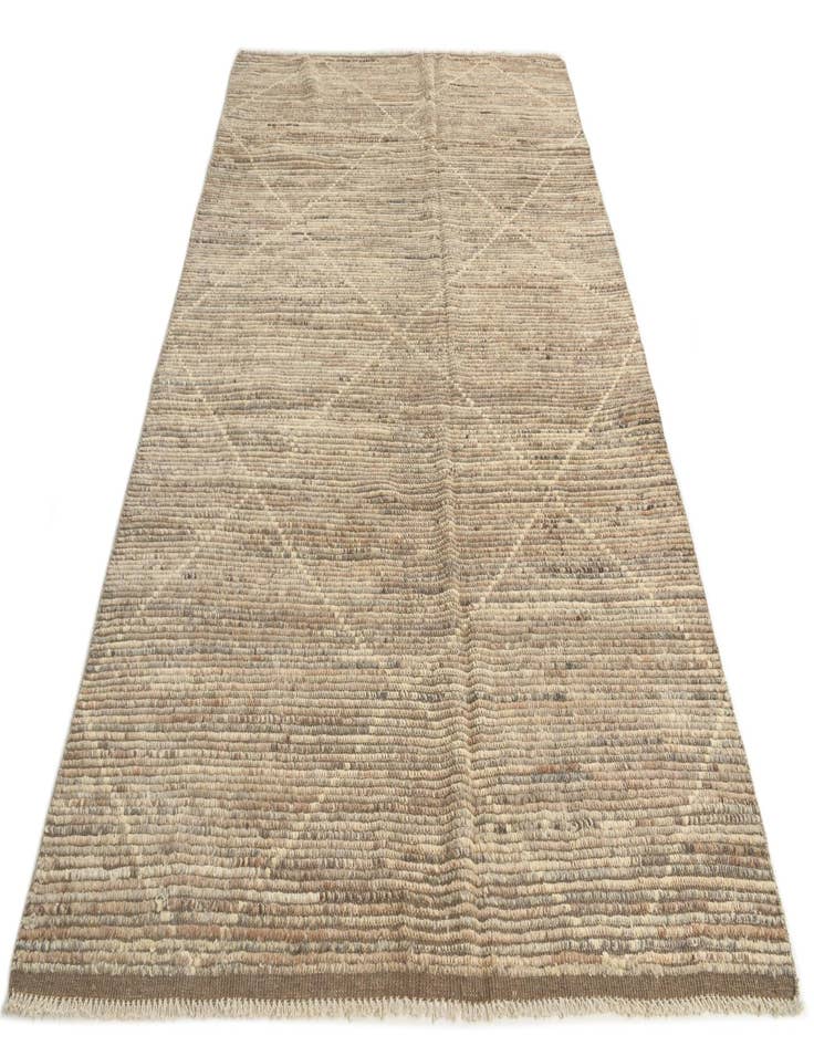 Detail image of 6' 2 x 9' 10  Hand Knotted Moroccan Wool Rug