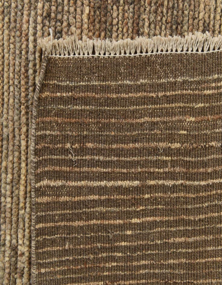 Detail image of 6' 2 x 9' 10  Hand Knotted Moroccan Wool Rug