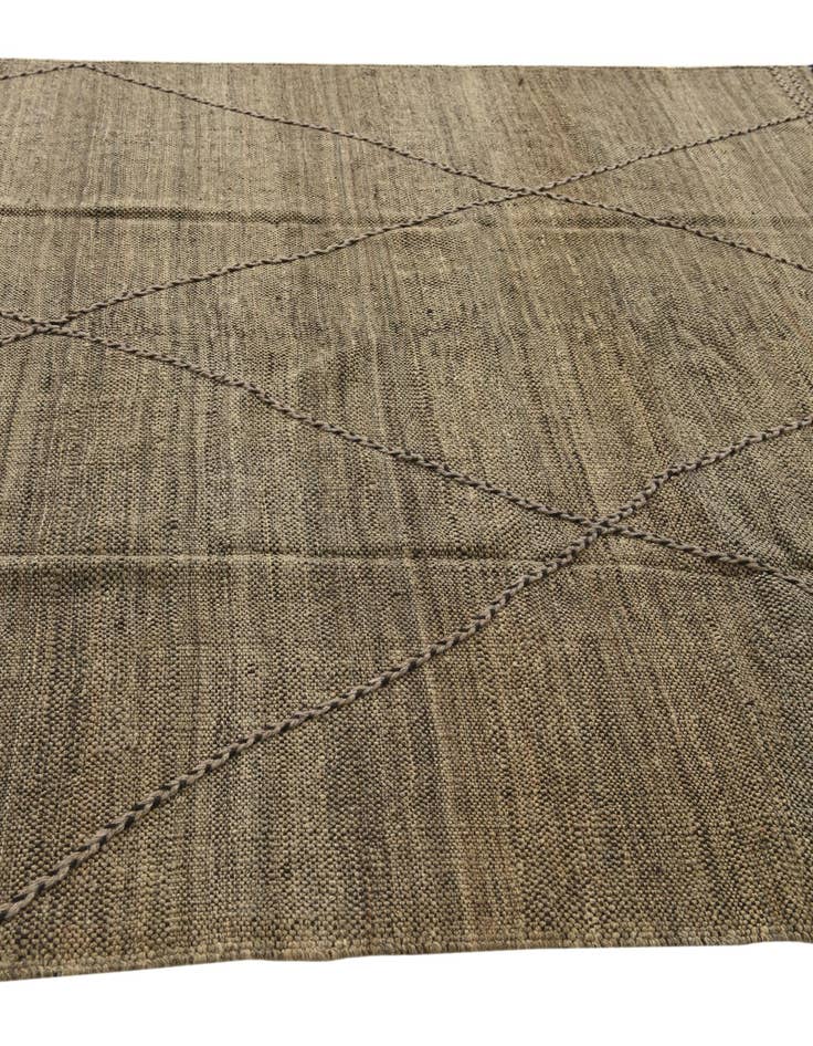 Detail image of 7' x 9' 10  Hand Knotted Moroccan Wool Rug